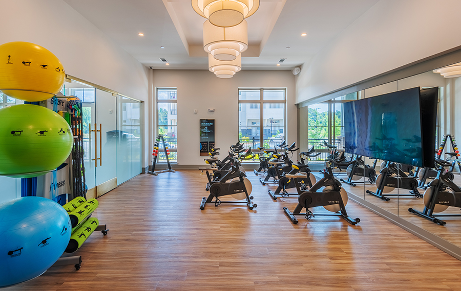 Apartments for Rent in Matthews, NC - Briley - Fitness Studio