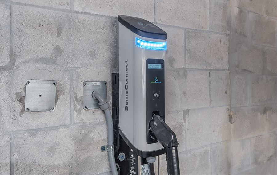 Apartments with EV Chargers - The District Boynton
