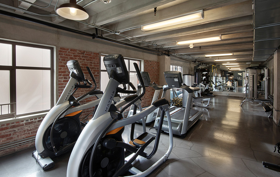 The Brockman Lofts - apartments in DTLA - fitness center
