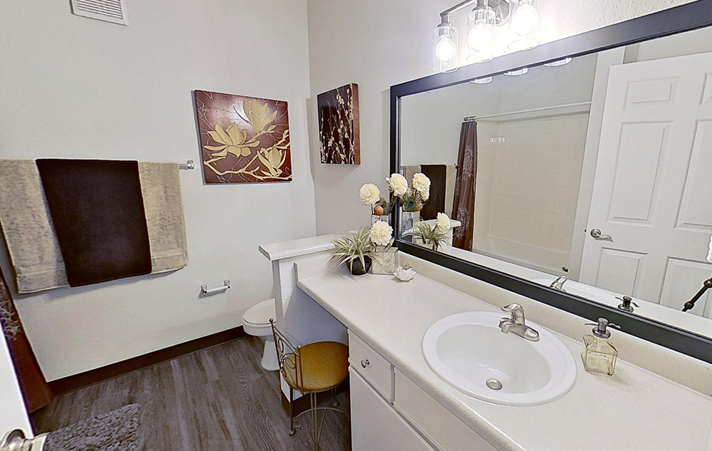 Apartments in the West Linn-Wilsonville School District - Cascade Summit - Spacious Bathrooms