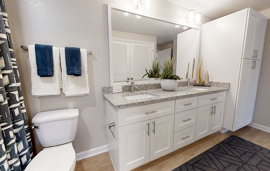 Orlando, FL Apartments for Rent - Reserve at Beachline - Bathroom