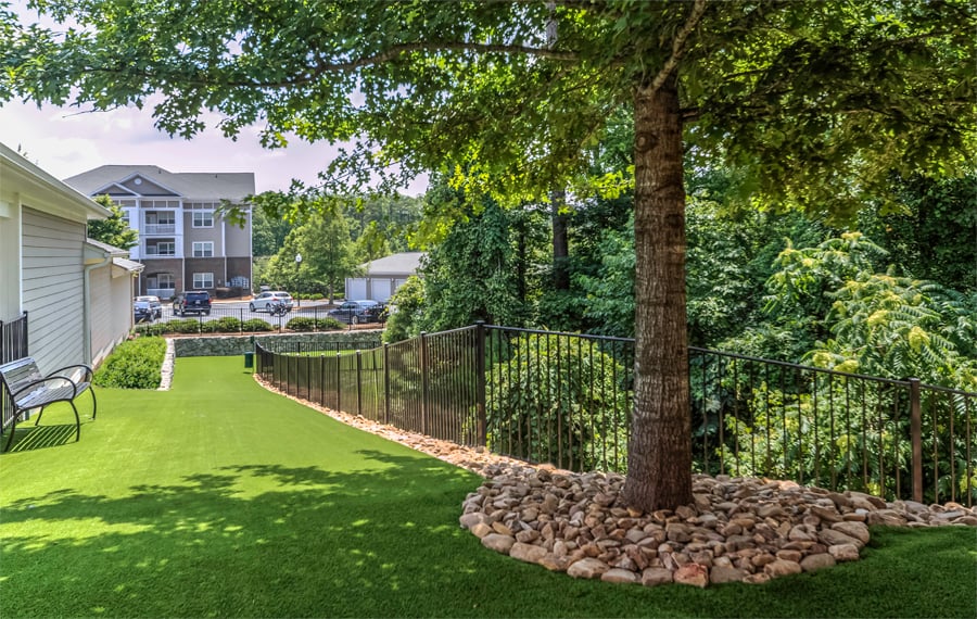 Pet Friendly Apartments in Cary, NC - Chancery Village - Dog Park