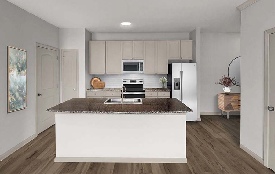 Upgraded Apartments in Cary, NC - Chancery Village - Kitchen
