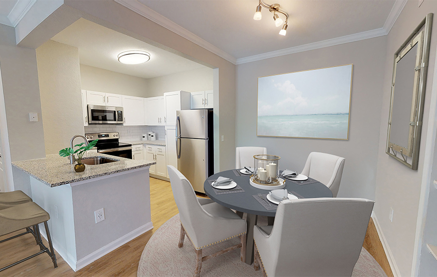 Upgraded Apartments in Lake Nona - Reserve at Beachline - Kitchen