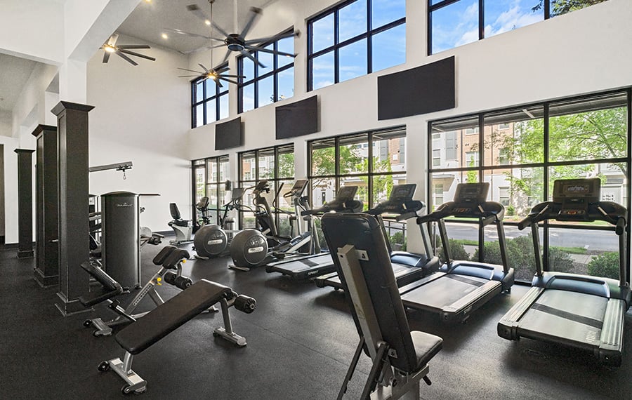 Franklin, TN Apartments - Dwell at McEwen - Fitness Center
