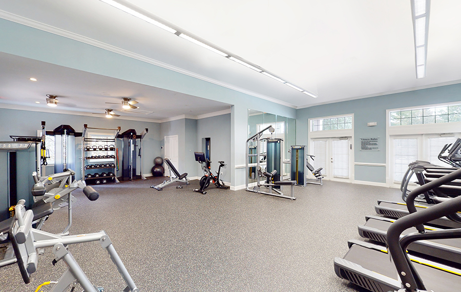 1 Bedroom Apartments in Richmond - The Madison - Fitness Center