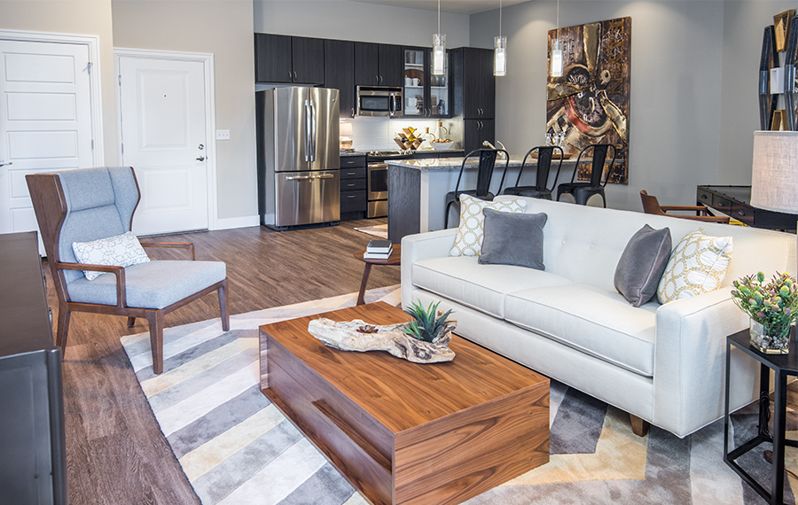 Apartments in RiNo - Denver, CO - living area