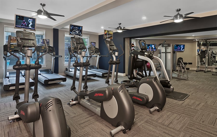 Marshall Park Apartments near Research Triangle Park - Fitness Center