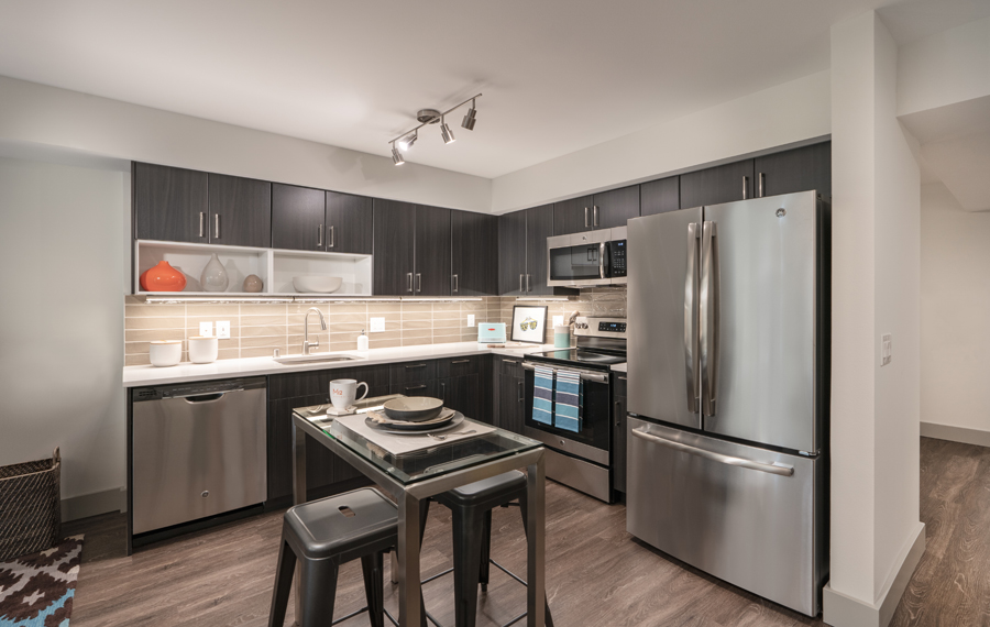 Metro 112 Apartments - upgraded kitchen - Bellevue, WA