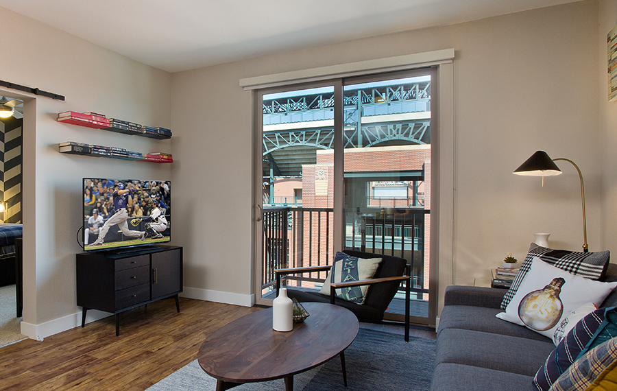 The Battery on Blake Street - downtown Denver apartments - views of Coors Field