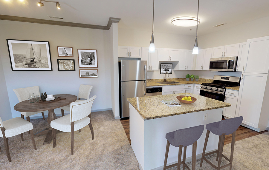 Upgraded apartments in Peabody, MA - Highlands at Dearborn - Kitchen