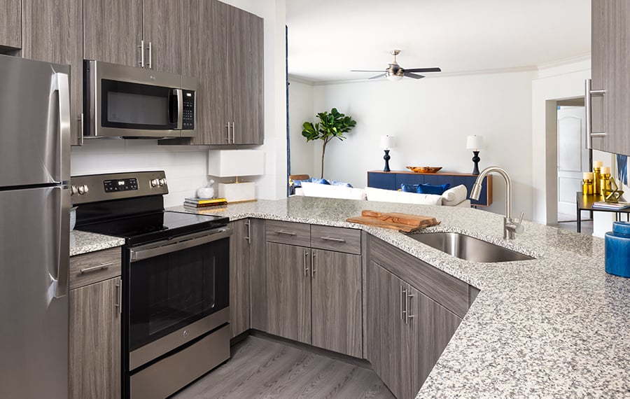 Ridgeview Apartments - South Austin - Kitchen