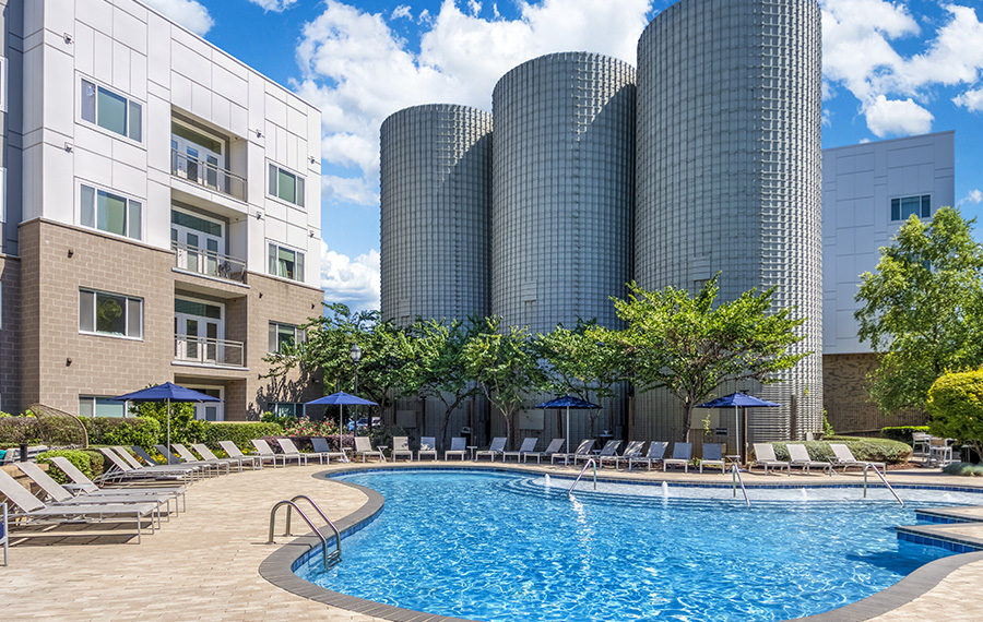 Silos South End Apartments in Charlotte - Pool