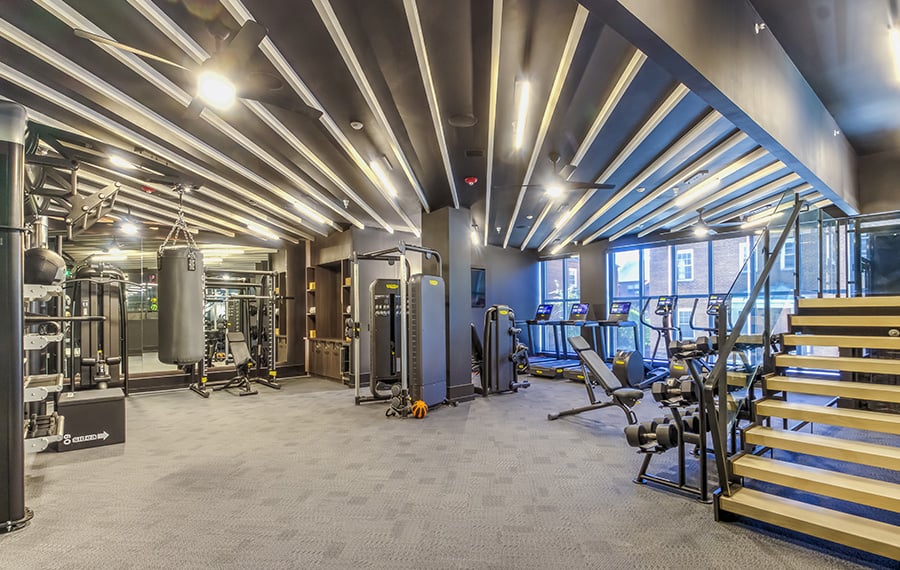 Apartments Near Woodmont Triangle - The Camille Apartments Bethesda - Fitness Center