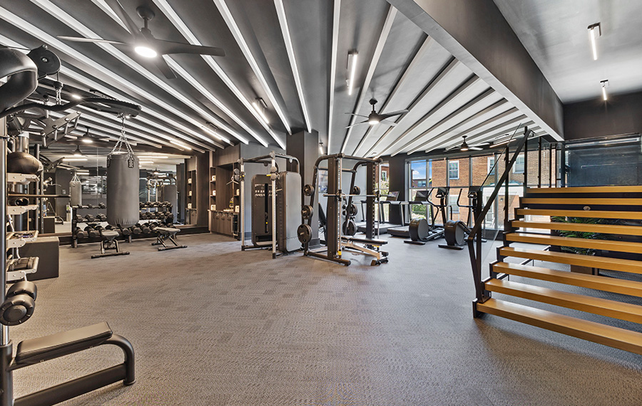 The Camille - Bethesda, MA - fitness center