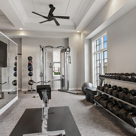 2 bedroom apartments in Buckhead, Atlanta - The Residence Buckhead Atlanta - Fitness Center