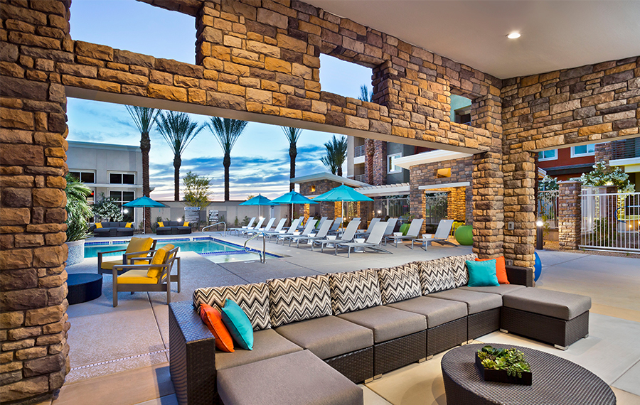 Avion on Legacy Apartments - North Scottsdale, AZ - outdoor lounge