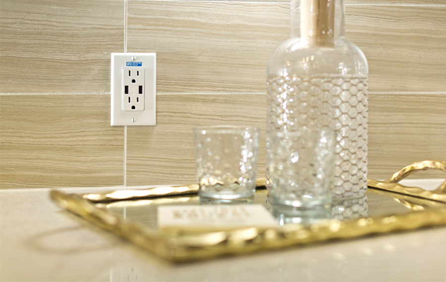 Luxury apartments in Biltmore - District at Biltmore USB charger - Phoenix, AZ
