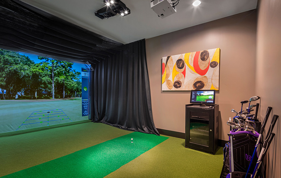 Malden Square Apartments | Malden Center Apartments | virtual golf simulator