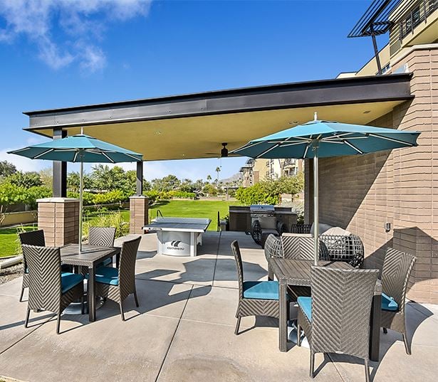 Citrine apartments in Arcadia, Arizona - Community park with grilling area