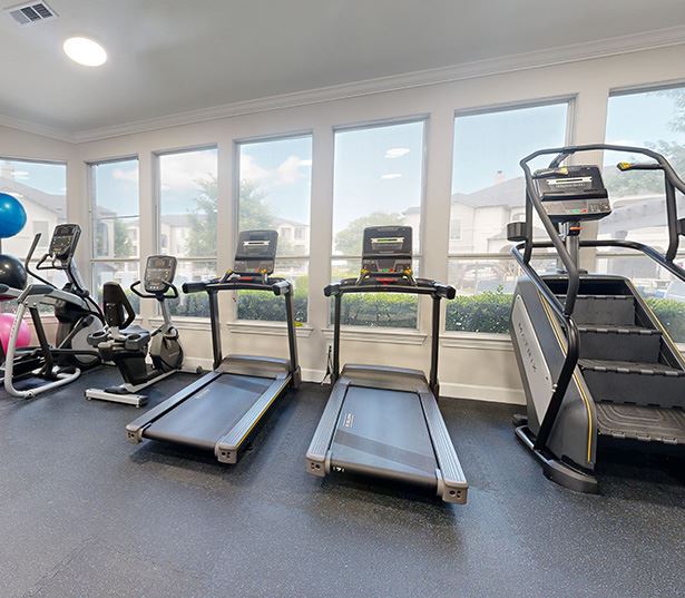 Hutto, TX Apartments with Garage - Glenhaven at Star Ranch - Fitness Center Virtual Tour